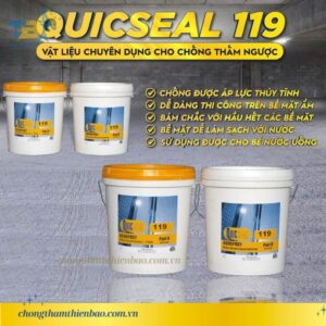 Quicseal 119 - Chống Thấm Ngược